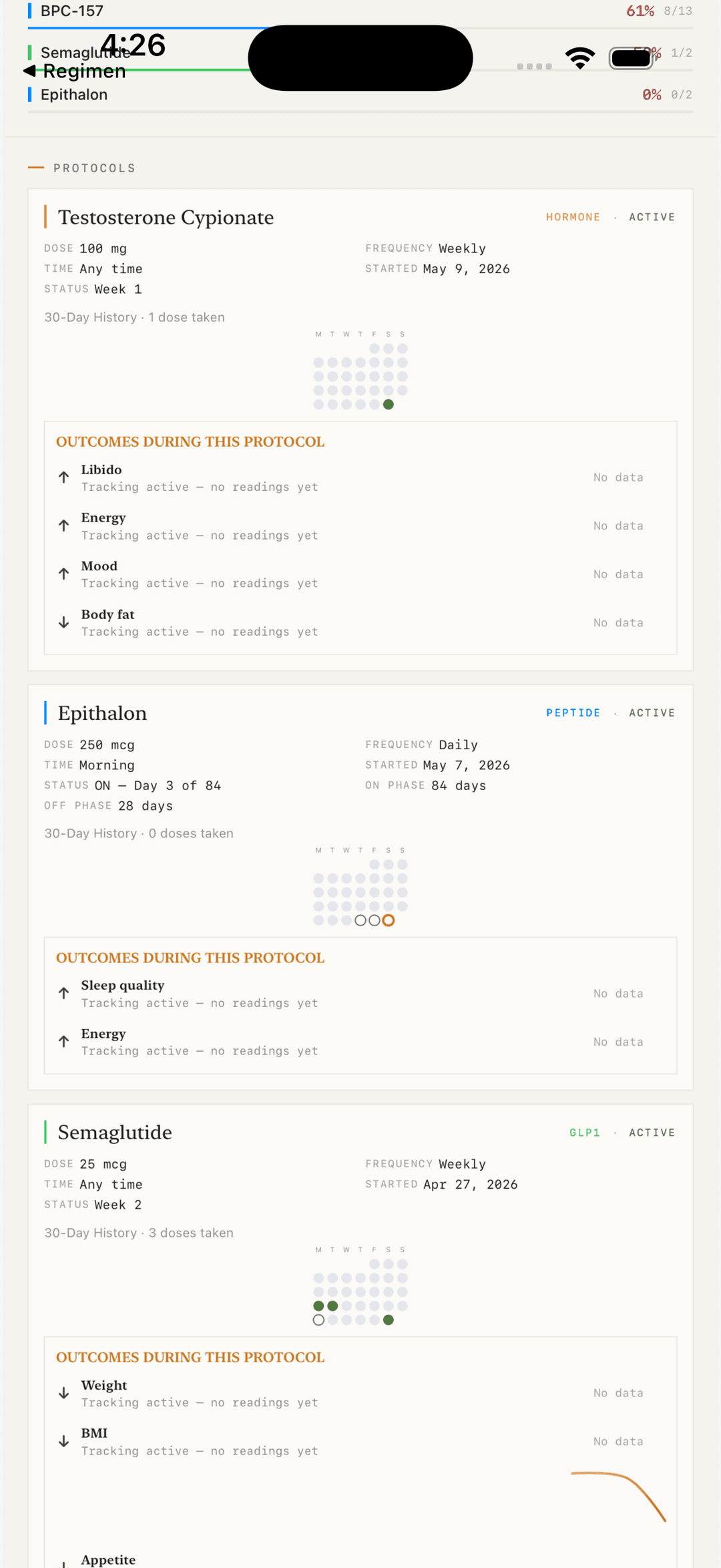PDF export — generated report preview