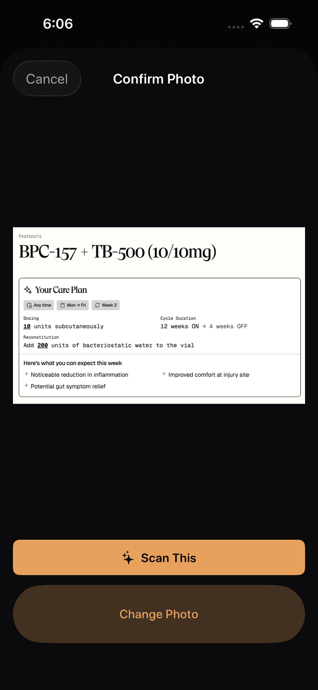 Scan label — frame 1 of 3
